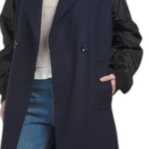 Karl Lagerfeld  Black Trench Coat